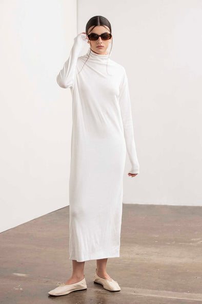 CHER DRESS- WHITE