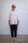 SEA LINEN SHIRT - white