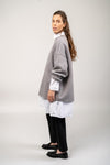 SIMPLE SWEATSHIRT- GREY