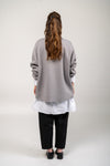 SIMPLE SWEATSHIRT- GREY